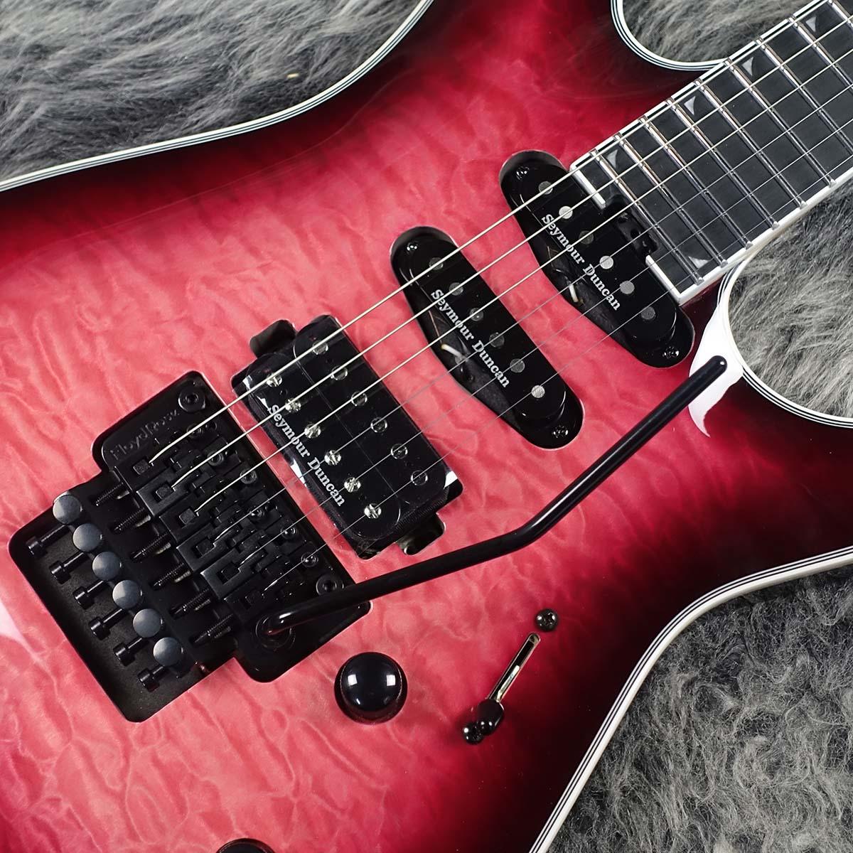 Jackson Pro Plus Series Soloist SLA3Q Fuschia Burst