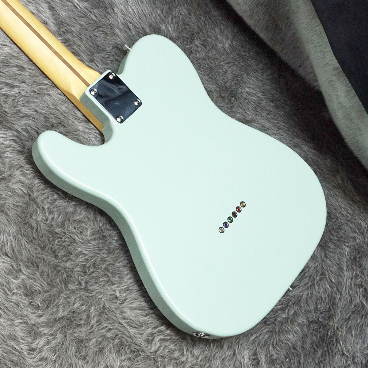 Fender Made in Japan Limited Telecaster Thinline RW Kusumi Green