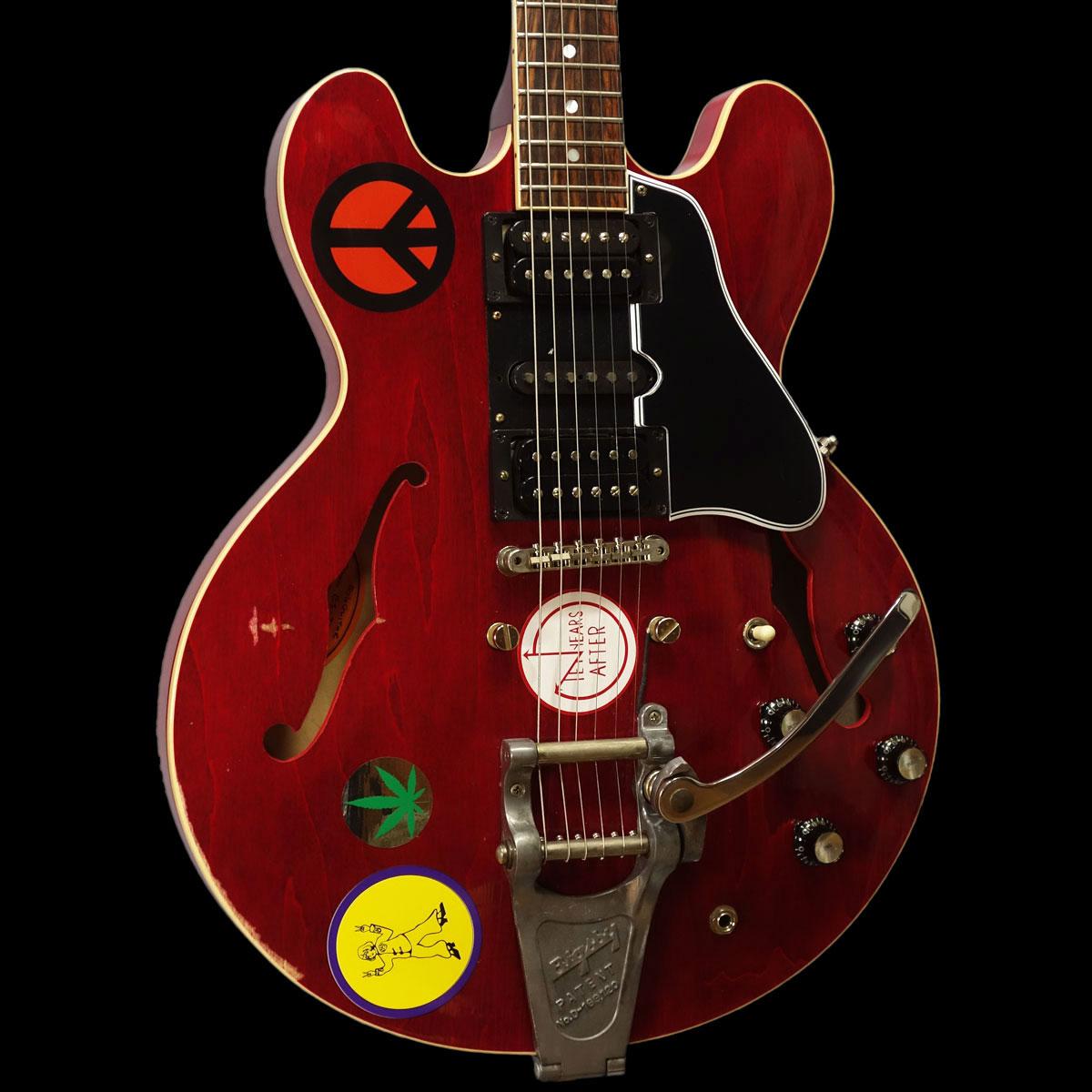 Gibson Custom Shop Alvin Lee Es 335 69 Festival Aged Sixties Cherry 0009 ギブソン カスタムショップ 平野楽器 ロッキン オンラインストア Gibson Custom Shop Alvin Lee Es 335 69 Festival Aged Sixties Cherry 0009 ギブソン カスタムショップ 平野楽器 ロッキン オンラインストア