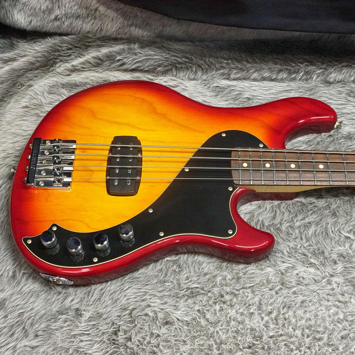 Fender Mexico Deluxe Dimension Bass IV RW Aged Cherry Burst