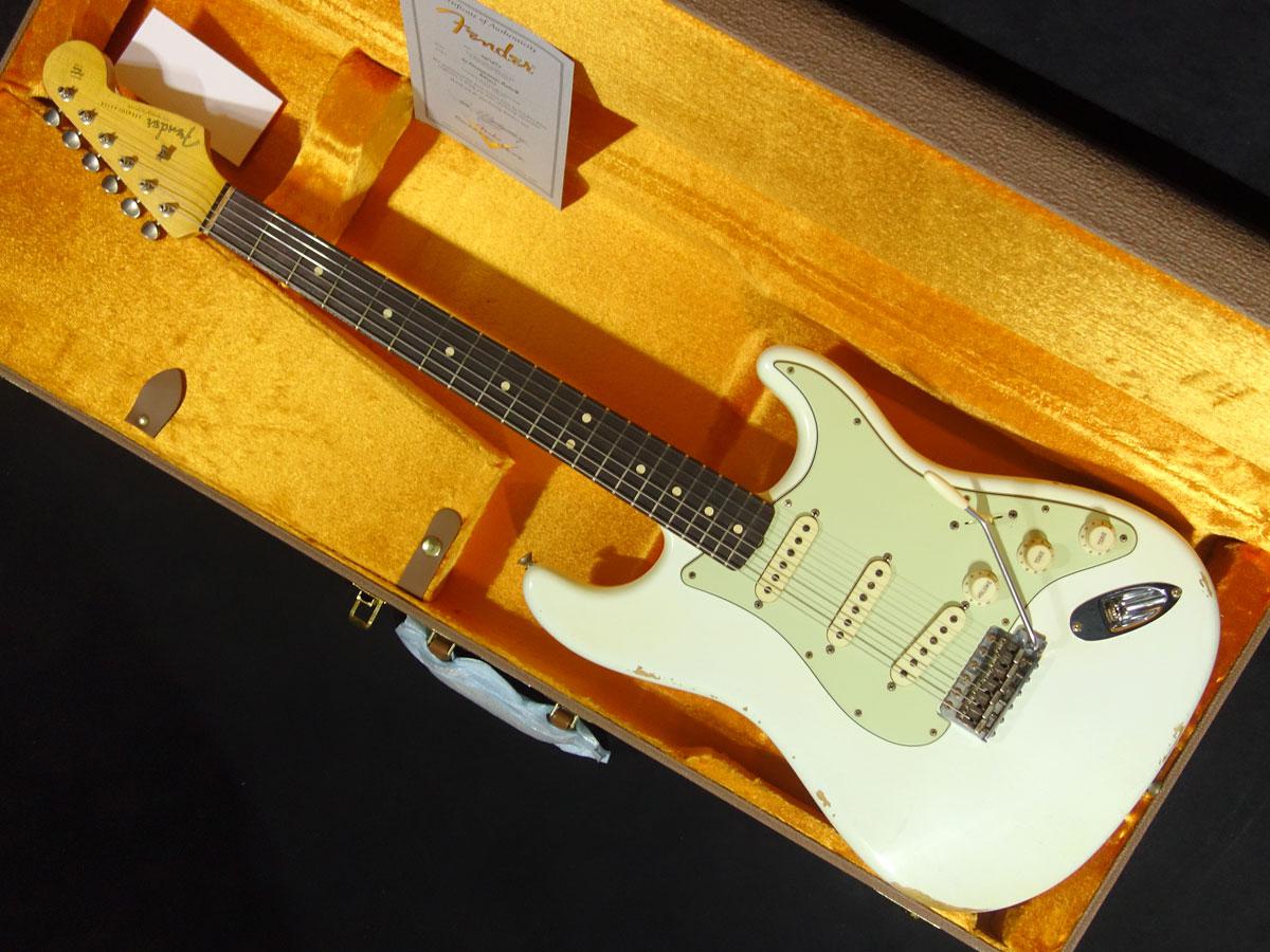 Fender Custom Shop 1963 Stratocaster Relic Olympic White フェンダーカスタムショップ 平野楽器 ロッキン オンラインストア Fender Custom Shop 1963 Stratocaster Relic Olympic White フェンダーカスタムショップ 平野楽器 ロッキン オンラインストア