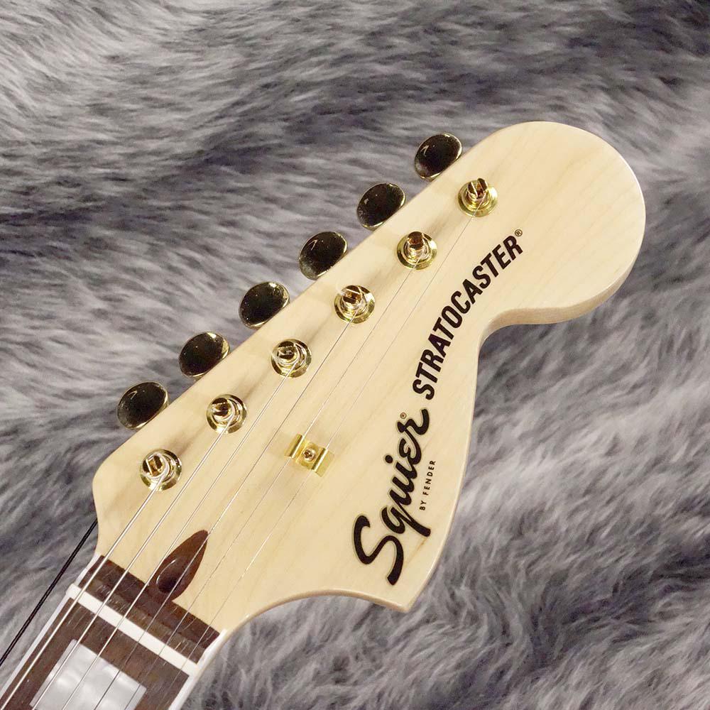 Squier 40th Anniversary Stratocaster Gold Edition Ruby Red