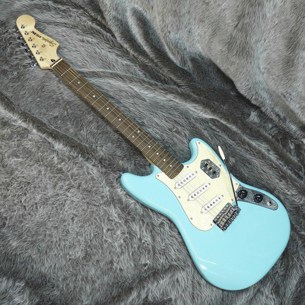 スクワイア Squier サイクロン ダフネブルー cyclone ダンカン