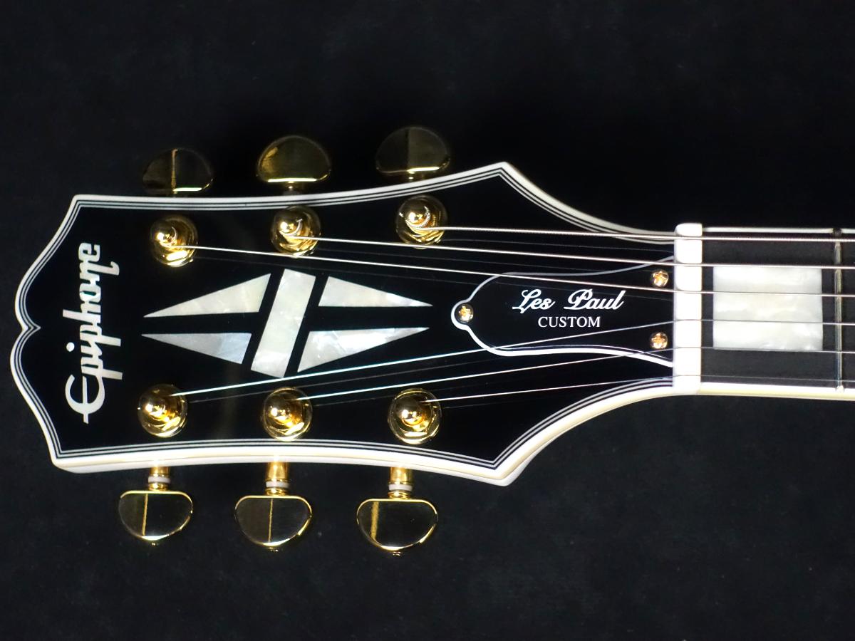 Epiphone Les Paul Custom Left-handed Alpine White <エピフォン