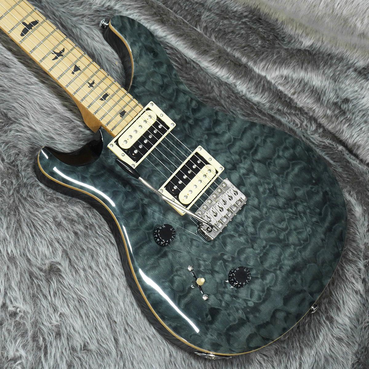 Paul Reed Smith SE Custom 24 Roasted Maple Gray Black Left Hand