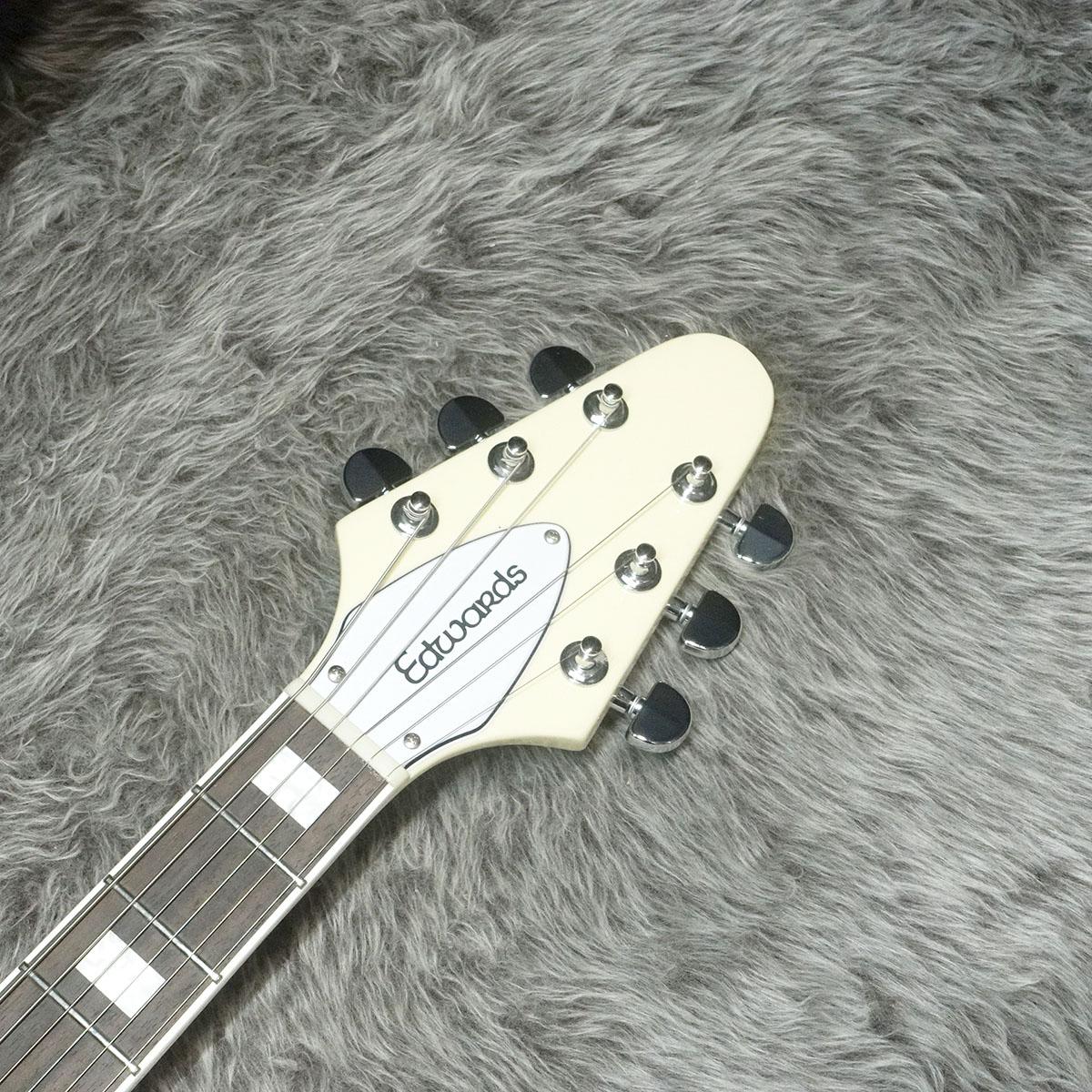 Edwards エレキギター　アンプセット　白 Edwards E-FV-LTD Vintage White <エドワーズ>｜平野楽器 ロッキン
