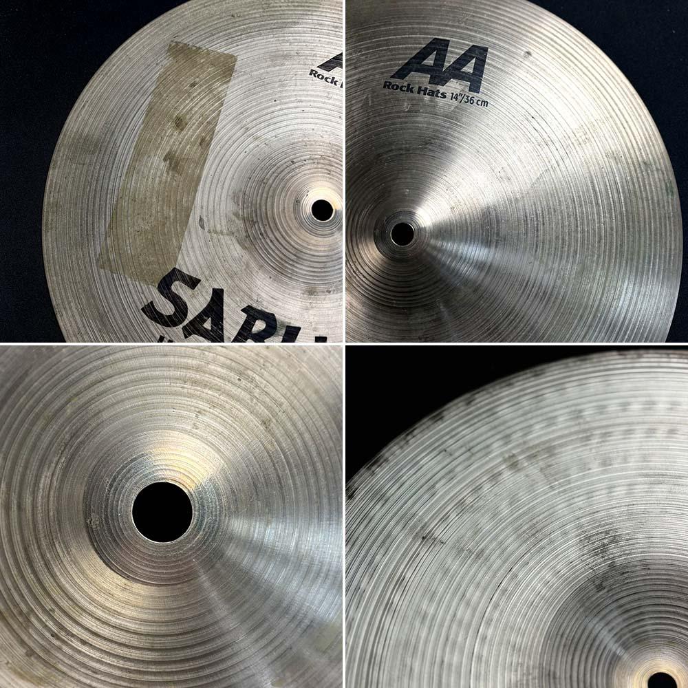 【最終値下げ】SABIAN★セイビアン AA Rock Hats 14 最終値下げ】SABIAN☆セイビアン AA Rock Hats 14