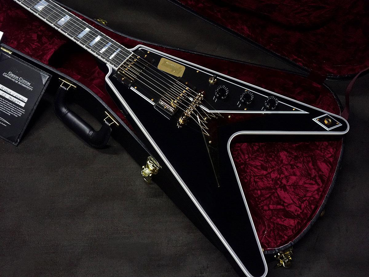 Flying V Custom w/ Ebony Fingerboard Gloss | Gibson Japan