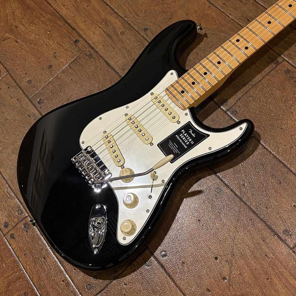 Fender Player II Series Stratocaster 黒 Fender Player II Stratocaster, Black — Rudy's Music Soho