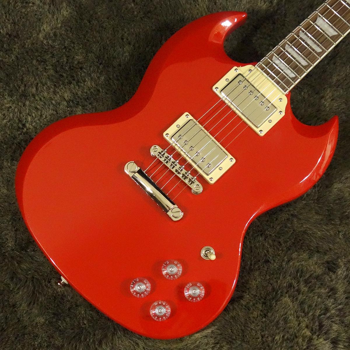 大阪超高品質 Epiphone ( エピフォン ) SG Muse Scarlet Red Metallic エレキギター by ギブソン【 ギター  safwarealestate.com