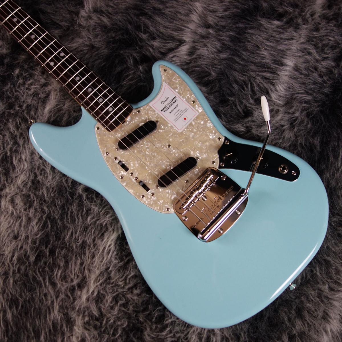 Fender Made in Japan Traditional 60s Mustang RW Daphne Blue｜平野  
