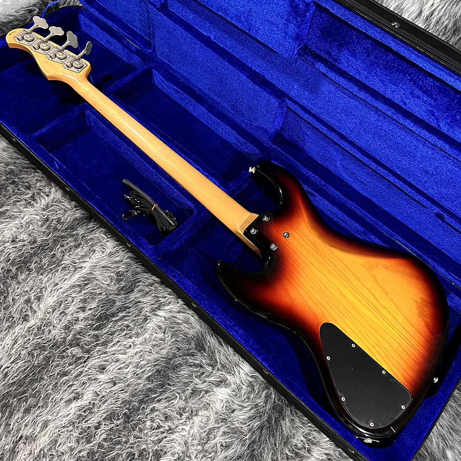 Electric Bass Guitar Moon JJ-230KH Fletless 2000 Soft case 4