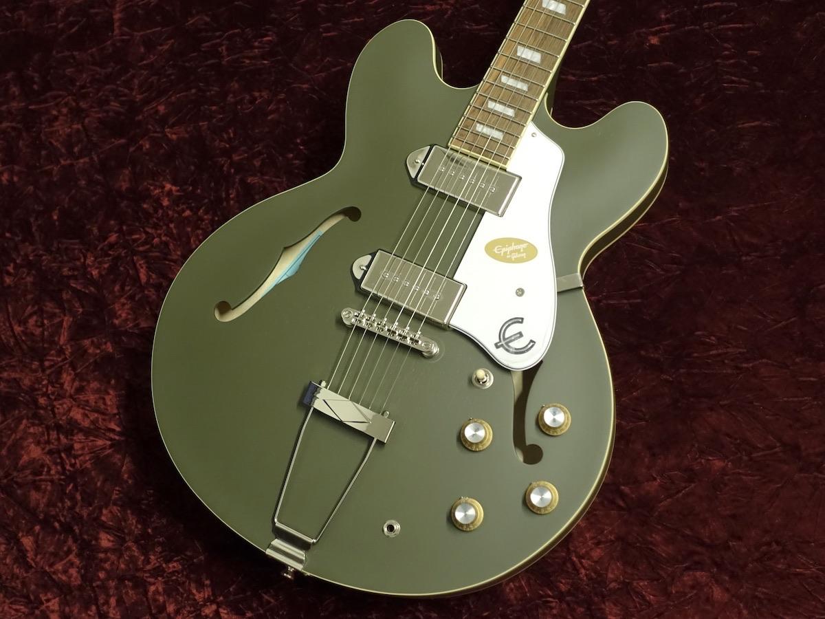 Epiphone Casino Worn Olive Drab #23051511122 <エピフォン>｜平野