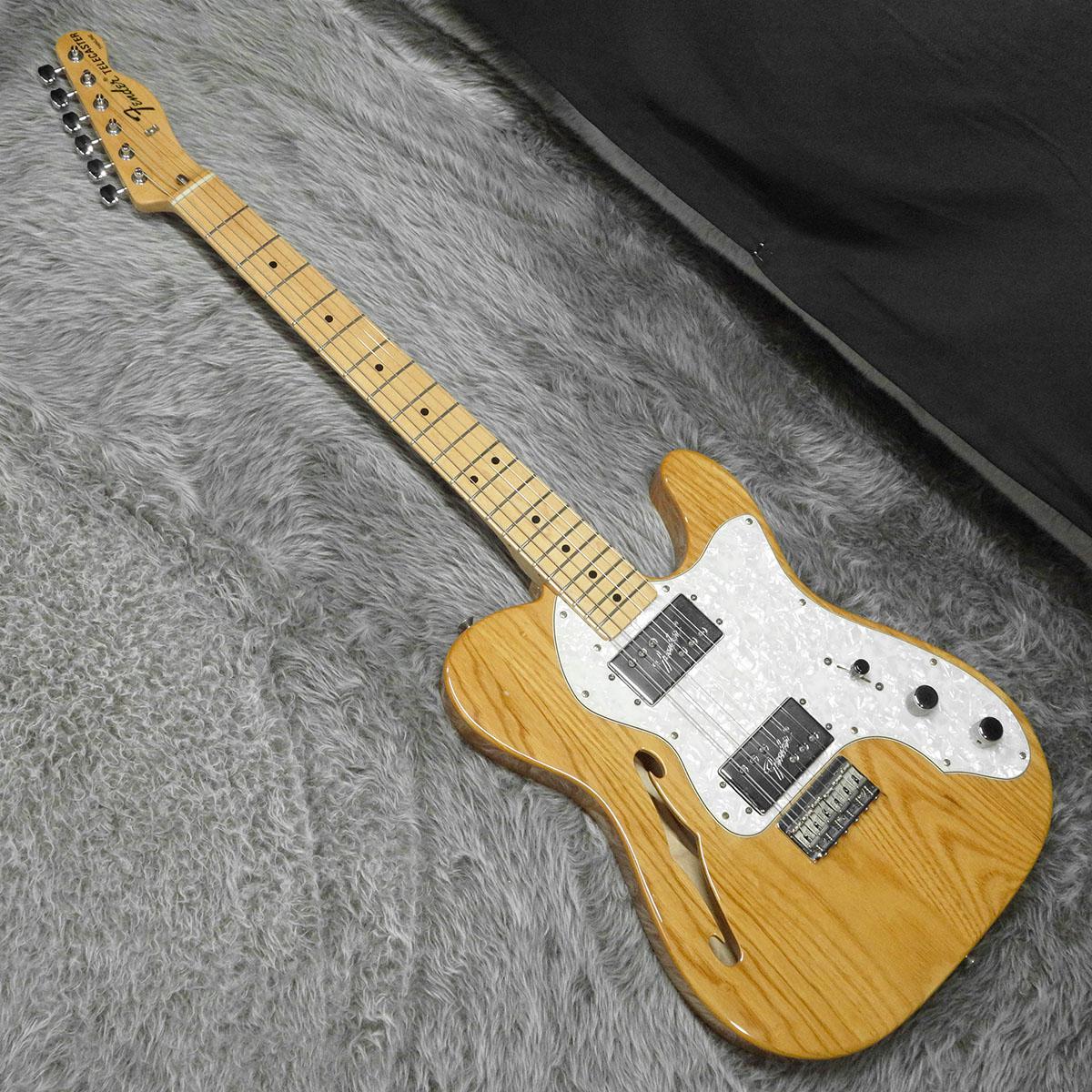 海外最新 Telecaster 72 Series Classic Fender Thinline 2007年 Natural ギター