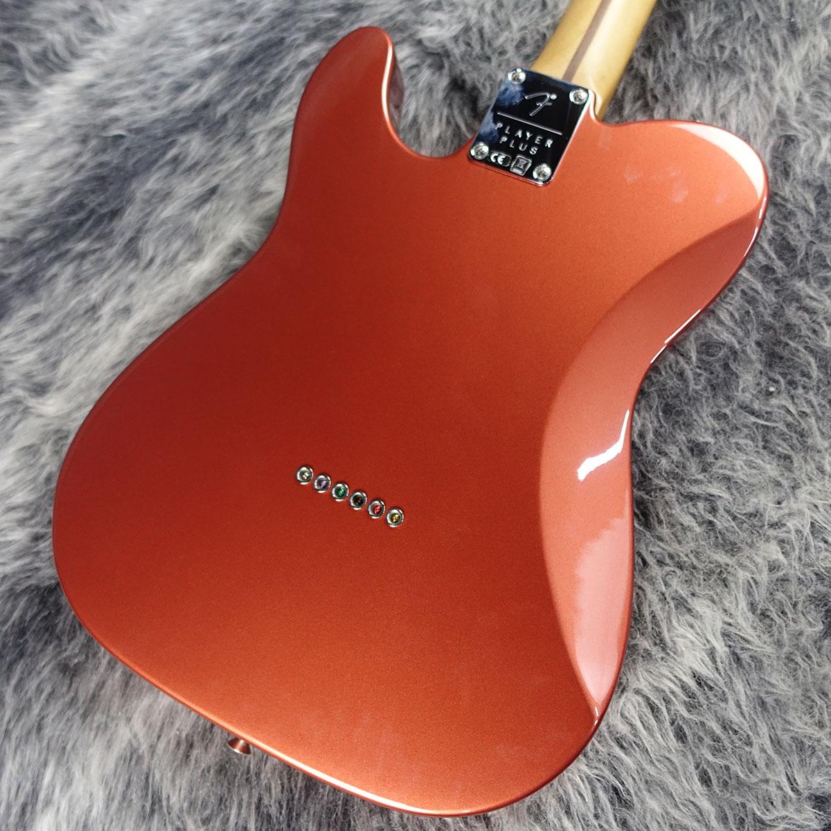 Fender Mexico Player Plus Telecaster Aged Candy Apple Red