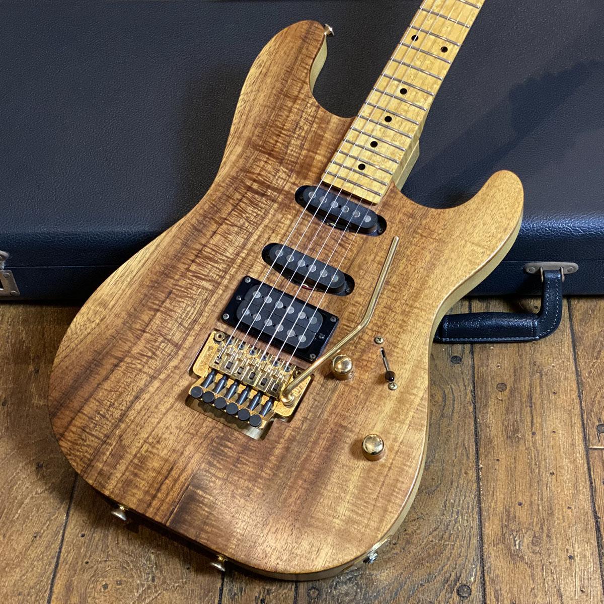 SCHECTER USA Custom Model Hawaiian Koa Top <シェクター