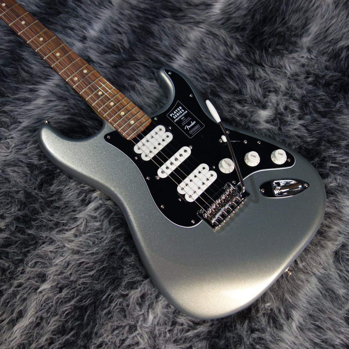 <フェンダーメキシコ>｜平野楽器　ロッキン　Mexico　Fender　Stratocaster　Silver　Player　HSH　オンラインストア