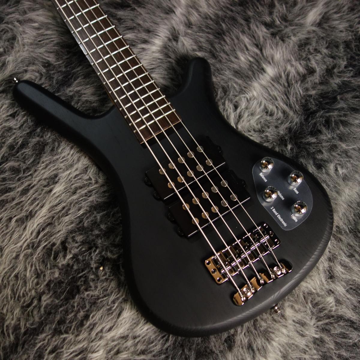 Rock Bass Corvette 
 5st Nirvana Black Transparent