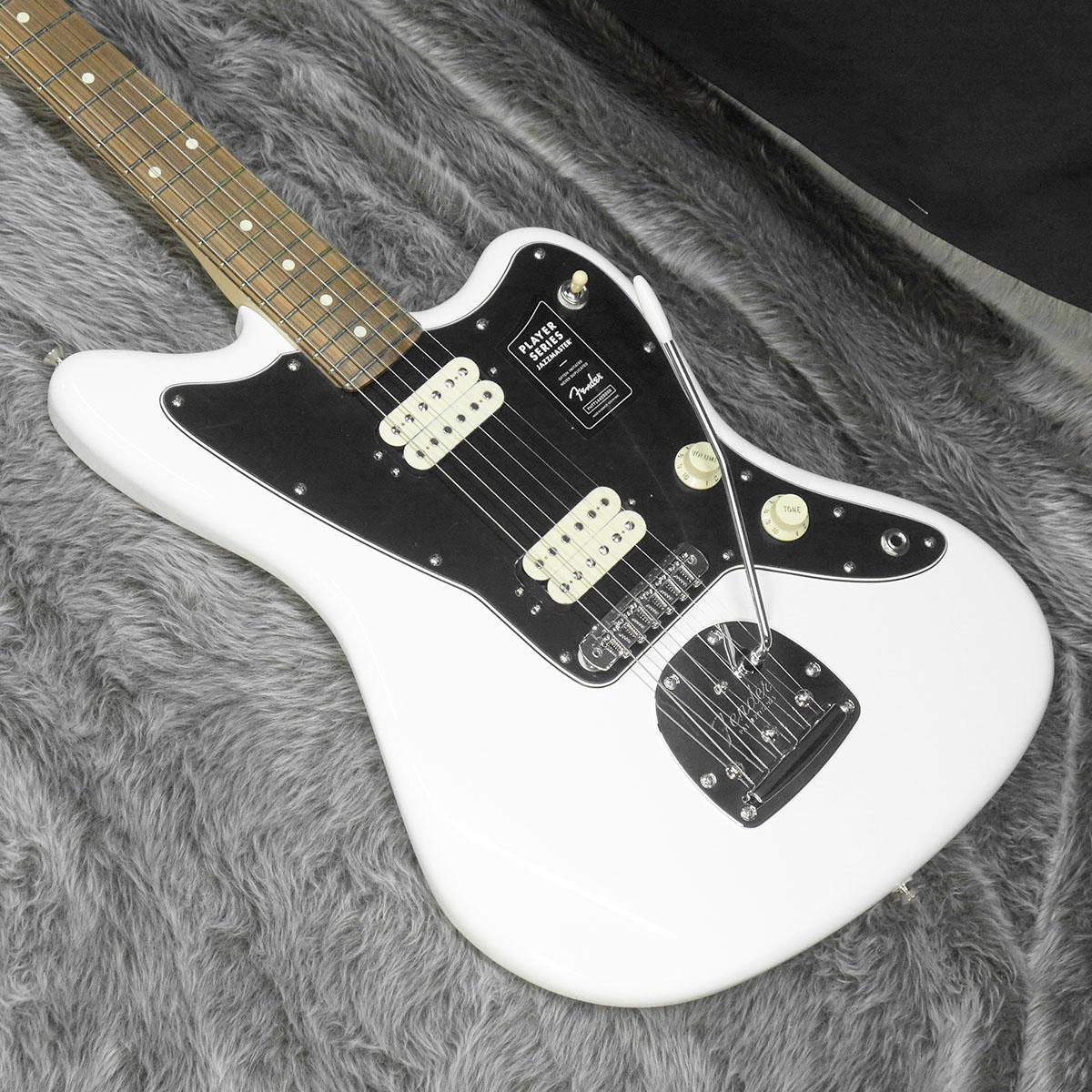 Fender Player Jazzmaster PF Polar White｜平野楽器 ロッキン