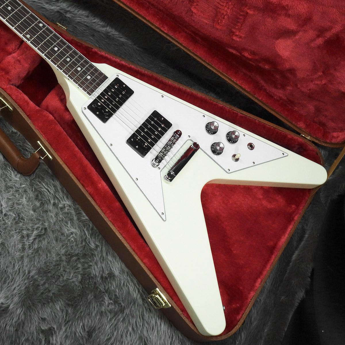 Gibson 70s Flying V Classic White <ギブソン>｜平野楽器 ロッキン