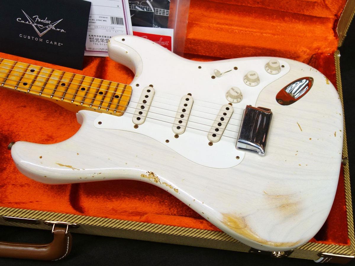 Fender Custom Shop 1956 Stratocaster White Blonde Heavy Relic 2013
