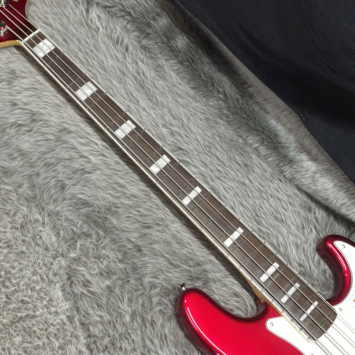 Fender 2023 Collection Heritage Late 60s Jazz Bass Candy Apple Red