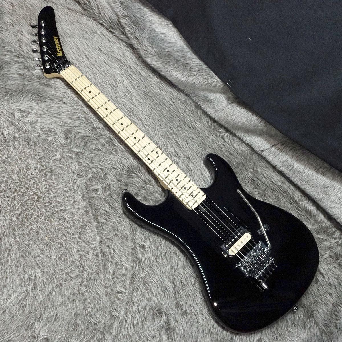 KRAMER エレキギター 黒 KRAMER クレイマー Dave Mustaine Vanguard Ebony エレキギター(デイヴ