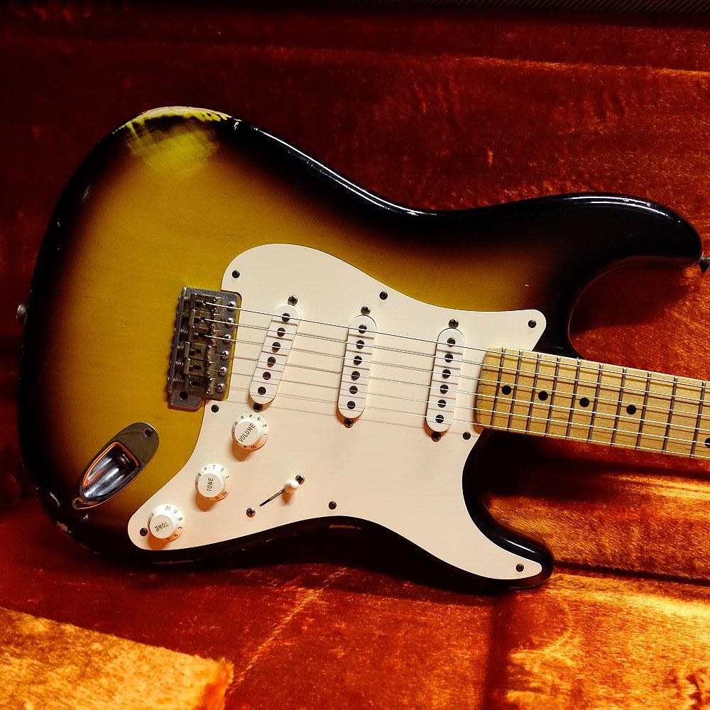 Fender Custom Shop 1956 Stratocaster Relic 2Color Sunburst 2009