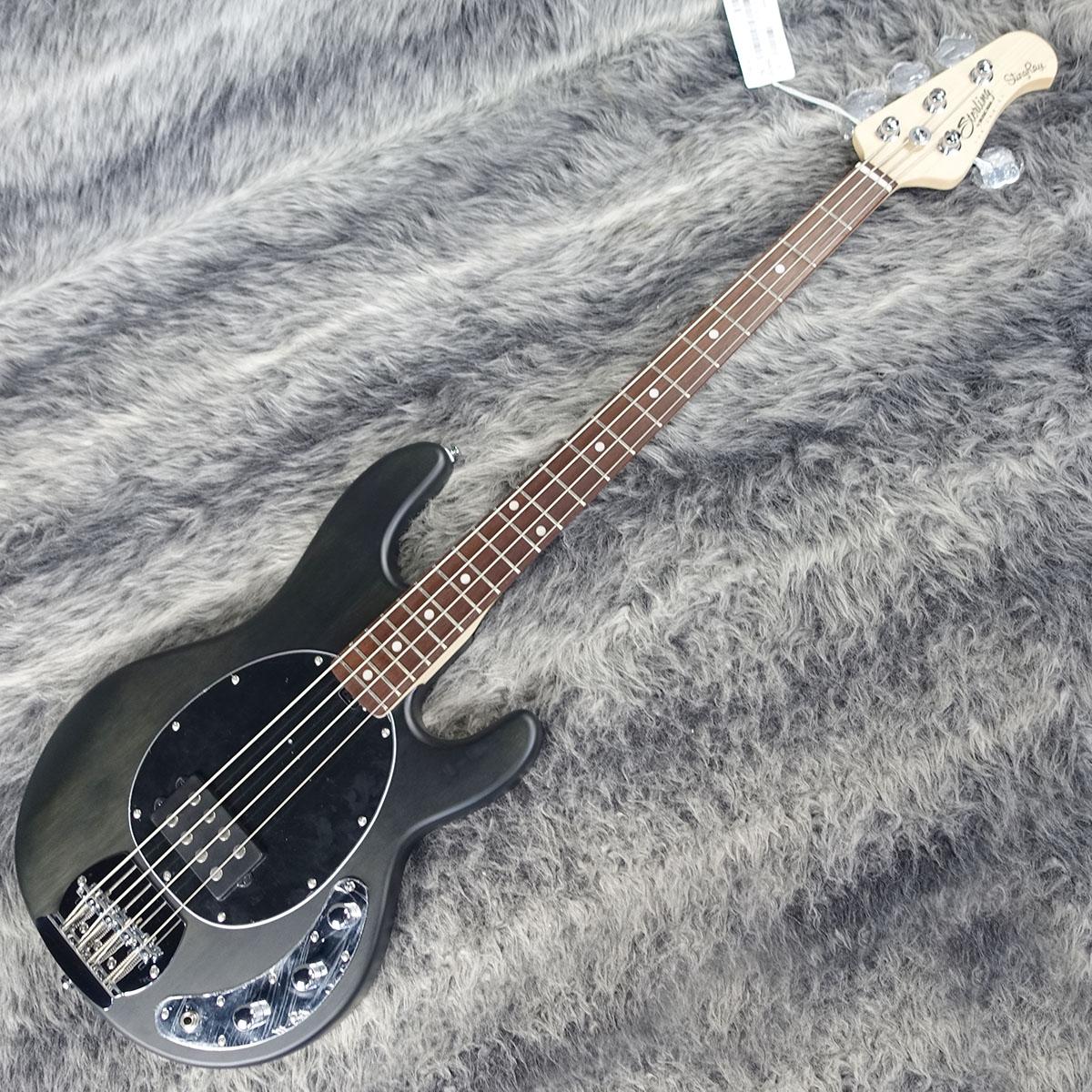 Sterling by MUSIC MAN Sub Stingray Ray4 Trans Black Satin