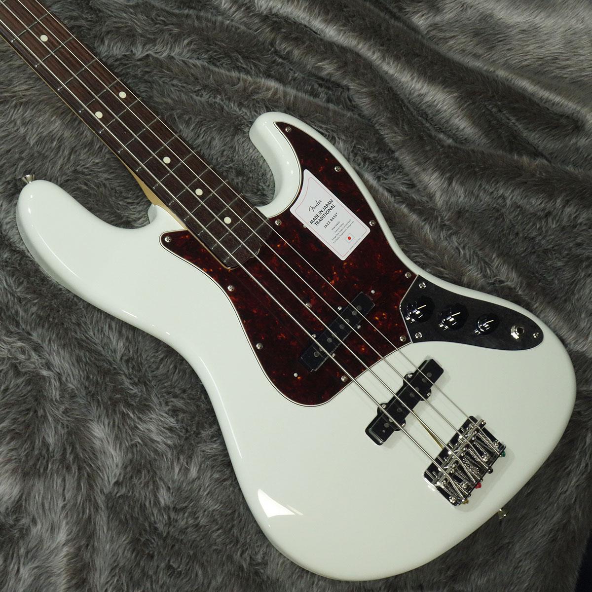 Fender Japan Made in Japan Traditional 60s Jazz Bass RW Olympic