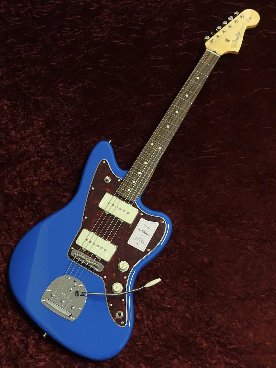 Fender Made in Japan Hybrid II Jazzmaster RW Forest Blue