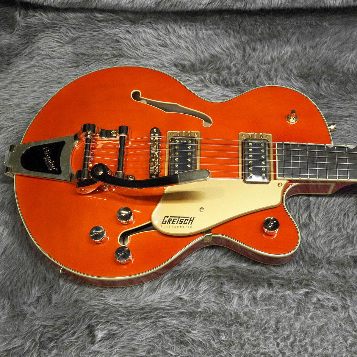 G5655TG Electromatic Center Block Jr. Single-Cut with Bigsby LRL Orange  Stain