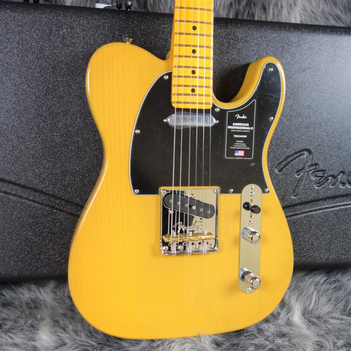 Fender USA American Professional II Telecaster MN Butterscotch ...