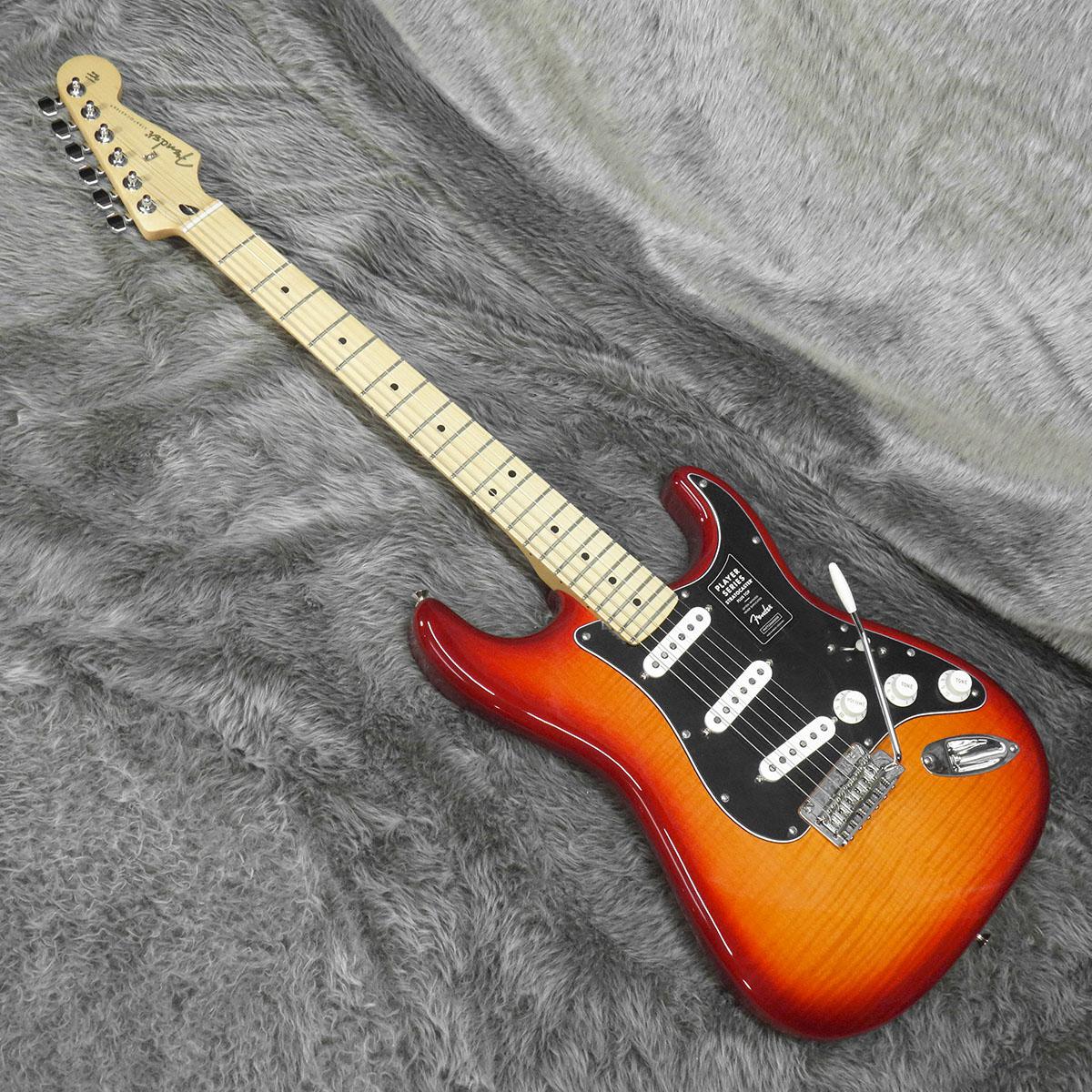Fender Player Stratocaster Plus Top MN Aged Cherry Burst