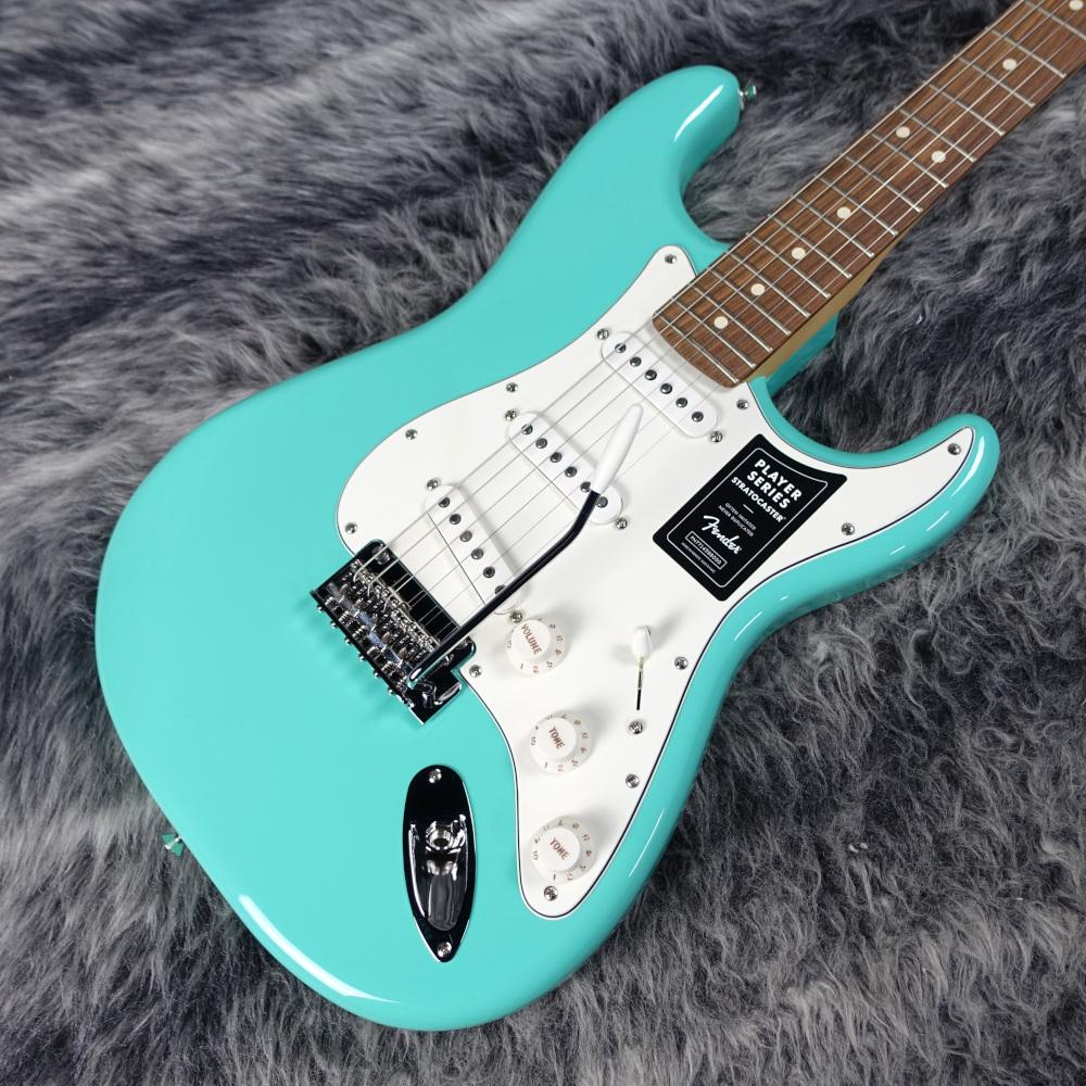 FENDER（フェンダー）PLAYER STRAT PF SGM ギター Fender Player Stratocaster Sea Foam Green/PF｜平野楽器