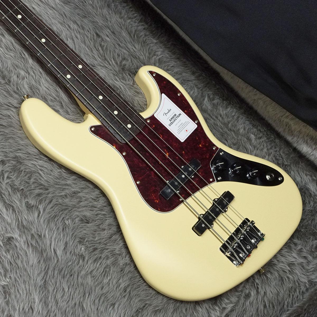 Made in Japan Junior Collection Jazz Bass RW Satin Vintage White