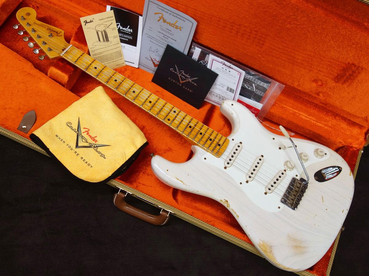 Fender Custom Shop 1956 Stratocaster White Blonde Heavy Relic 2013