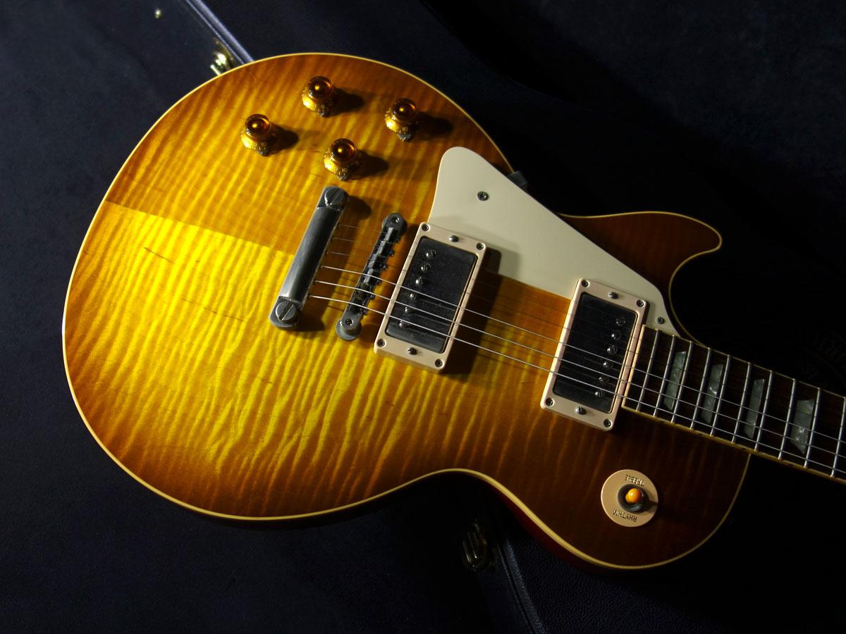 Gibson Custom Shop 1958 Les Paul Reissue Figured 1998年製 Lefty ギブソン カスタムショップ 平野楽器 ロッキン オンラインストア