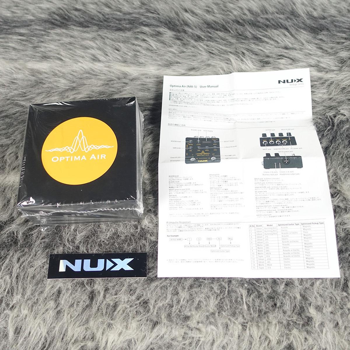 NUX Optima Air / Preamp ｜平野楽器 ロッキン オンラインストア
