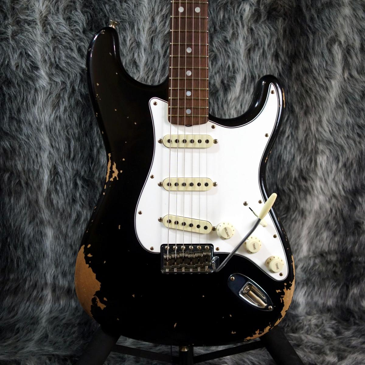 Fender Custom Shop 1967 Stratocaster Heavy Relic Aged Black