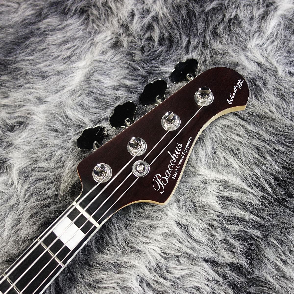 【9250】 Bacchus ジャズベースタイプ ASH 黒系 バッカス Amazon | Bacchus SWD-ASH RSM エレキギター ジャガータイプ