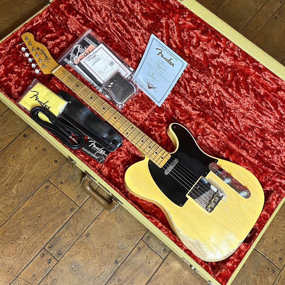 Fender Custom Shop 1953 Telecaster Heavy Relic Nocaster Blonde