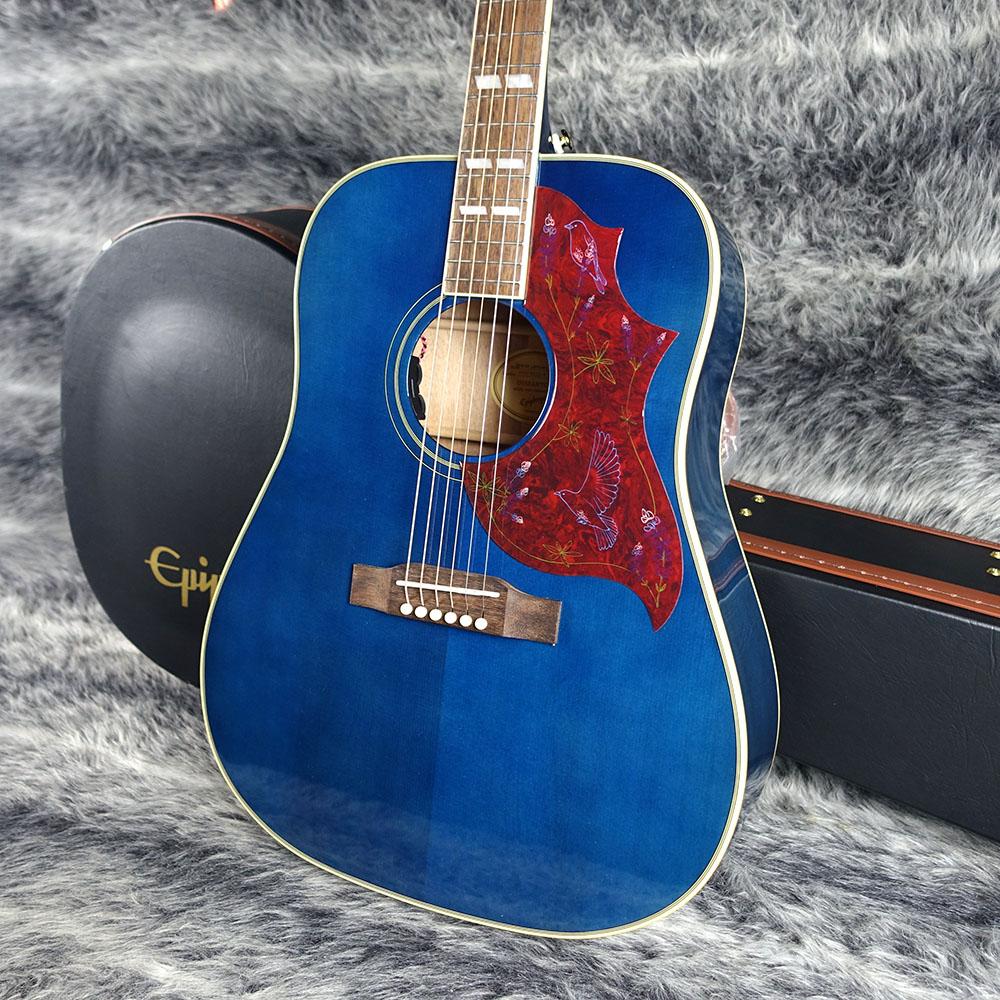 Epiphone アコースティックギター グラデーションブルー Epiphone Miranda Lambert Bluebird Studio Bluebonnet