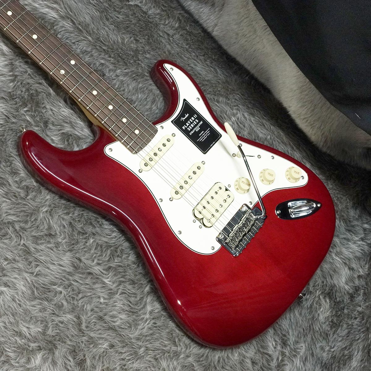 Fender Player II Stratocaster HSS RW Transparent Cherry Burst