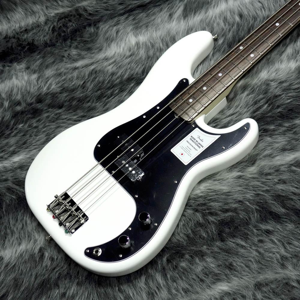 New Fender Japan Made In Traditional 70S Precision Bass Arctic White