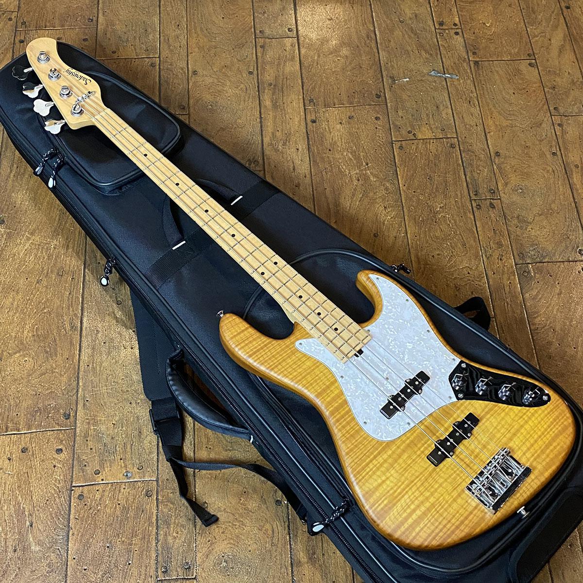 Sadowsky NYC Deluxe Satin Vintage 4-21 Caramel Burst