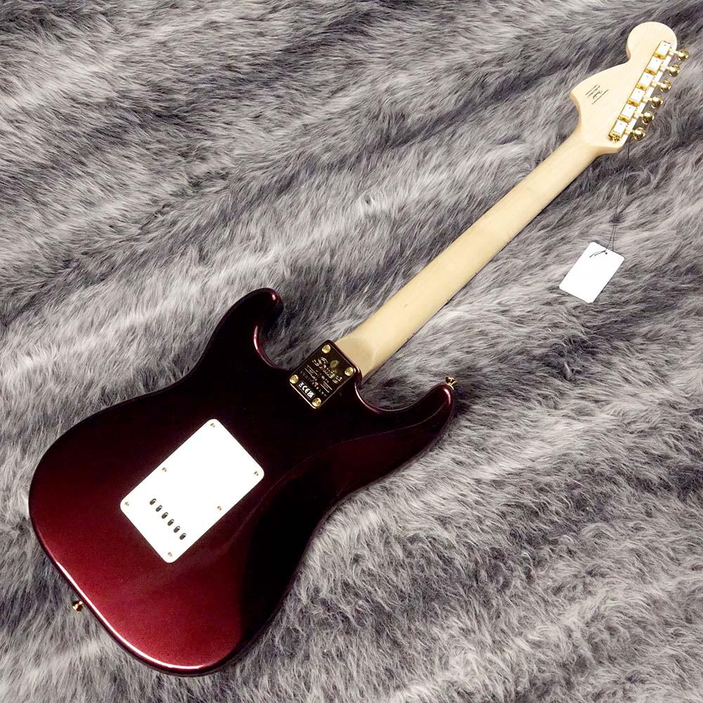 Squier 40th Anniversary Stratocaster Gold Edition Ruby Red