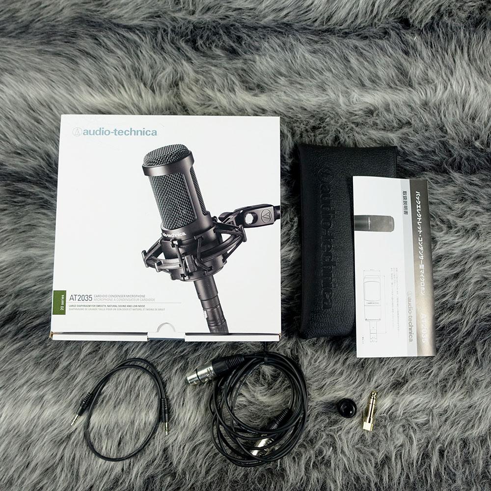 配信機器・PA機器・レコーディング機器 audio-technica AT2035 AT2035｜マイクロホン：コンデンサーマイク｜オーディオテクニカ