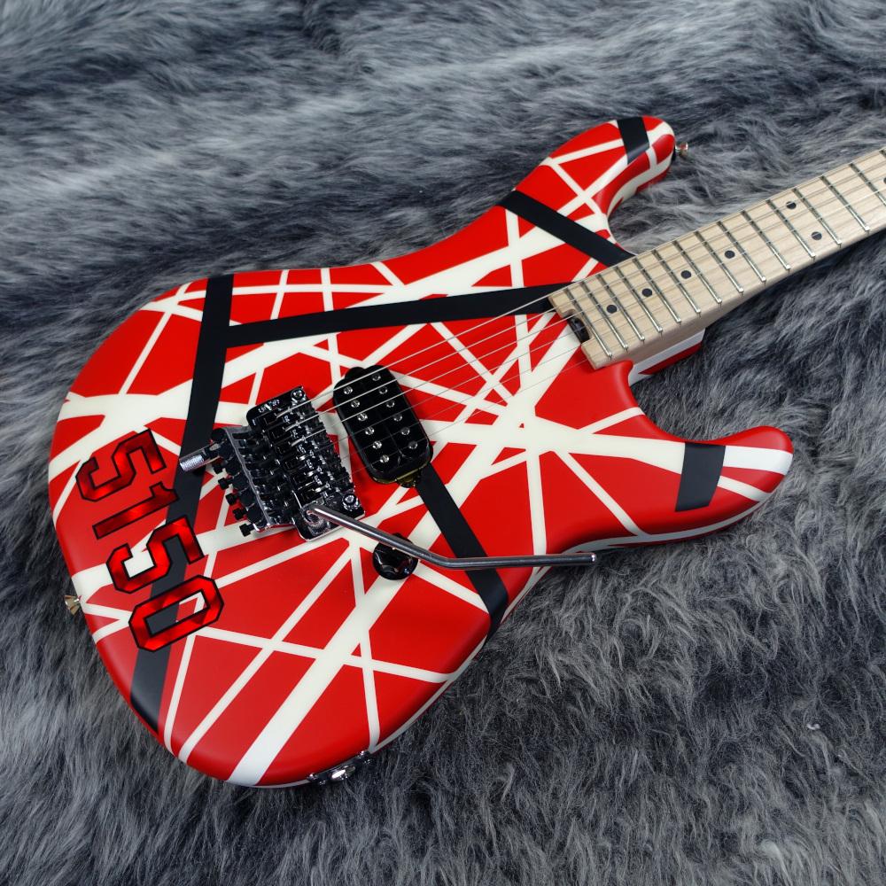 Striped Series 5150 MN Red with Black and White Stripes