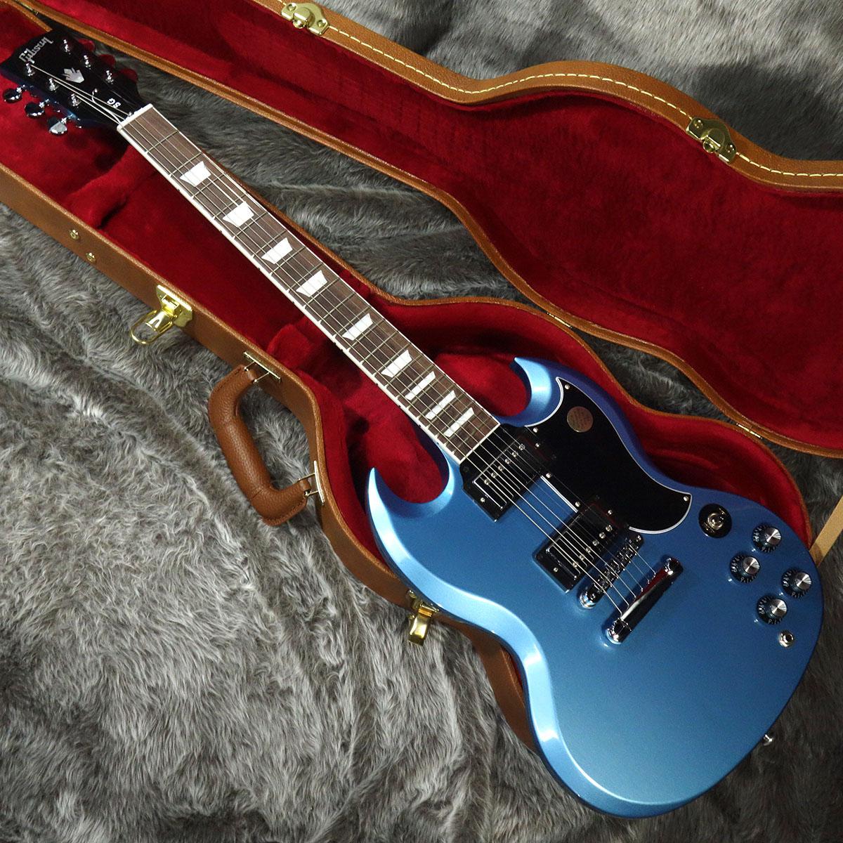 Gibson SG Standard Electric Guitar Pelham Blue Burst